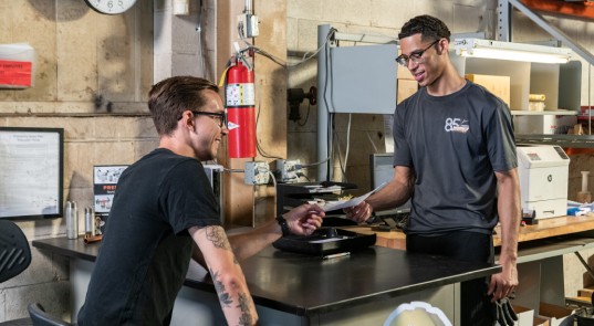 Cleveland Headquarters will call pickup service